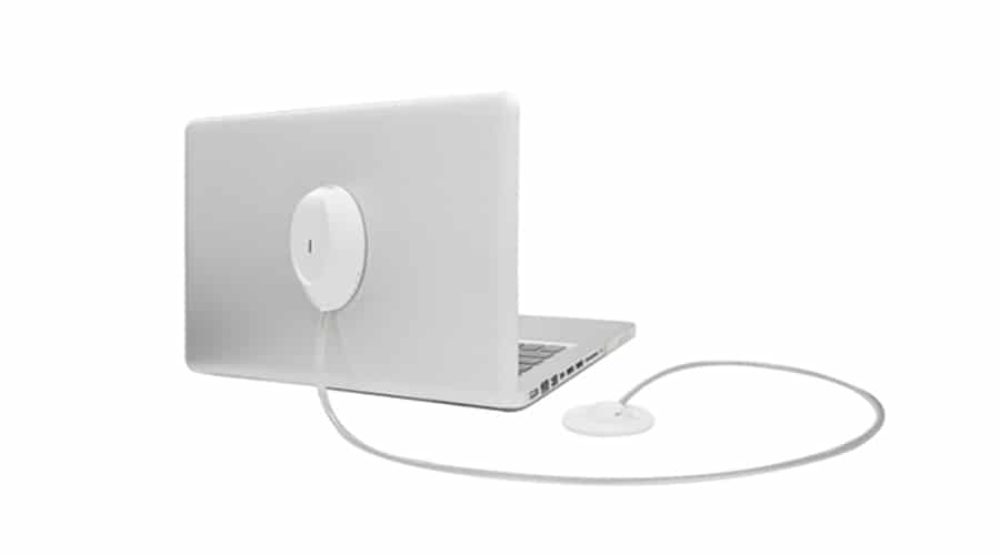 Warensicherung – Safer Display Leine Laptop Weiss